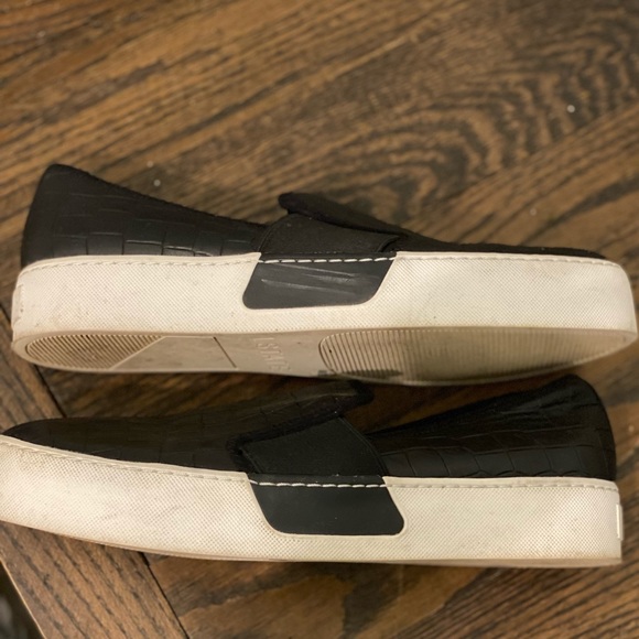 State black croc embossed leather slip on sneakers
1. State - Picture 7 of 9